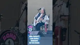 Mike McKevitt guitar solo Jean Genies Golden Gate Park Bandshell #bowie #guitar #sanfrancisco