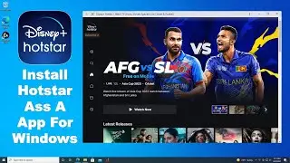 How To Download & Install Hotstar As A App For Windows PC & Laptop (Chrome And Edge)
