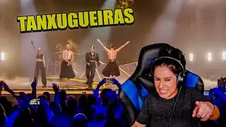 REACCIONO a GRAN FINAL del BENIDORM FEST 2022 con TANXUGUEIRAS - TERRA (pandeireteiras gallegas)
