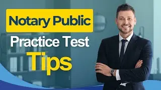 Notary Public Test Training Tips 2026 Notary Exam Certification - ALL You Need to Know