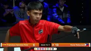 Semi Finals 😱 Ronel Nalaunan 🇵🇭 🆚 🇵🇷 Francisco Ruiz Sanchez // 4th Universal Chinese Taipei Open