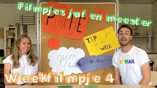 RAADSEL 😵 & kun je op een BALLON gaan ZITTEN? 🪑 🎈 - weekfilmpje 4 filmpjes juf en meester