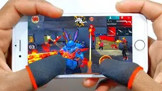 iphone 6 Free Fire Handcam gameplay + 2gb ram+MACRO 2026🔥