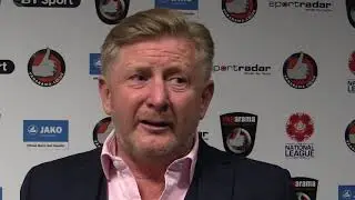 CHAIRMAN DANNY HUNTER REACTION - GUISELEY