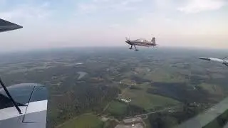 Gamebird GB1 and a Pitts S-2B just out cruzin'.....