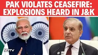 Ceasefire Violation By Pakistan | Explosions Heard In Srinagar: Omar Abdullah