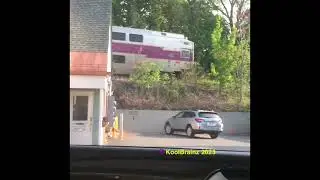 [NO AUDIO] RFITC - A MBTA CTC-4R in Belmont Center, MA (again)