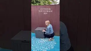 Amazon outdoor toy storage ✨ In my amz str (in bio) under &ldquo;as seen on TikTok&rdquo; #shortsvideo #shorts