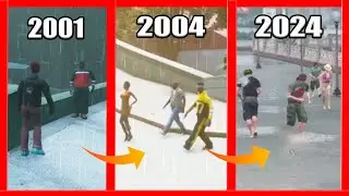 Evolution of Rain Logic in GTA Games! (2001 - 2024)