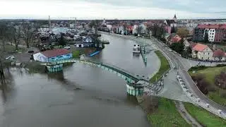 Odra river/rzeka Odra 2023/2024 Nowa Sól Poland