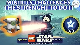 🔴The Strength To Do It 100% Walkthrough LEGO Star Wars Skywalker Saga. All MINIKITS, All CHALLENGES