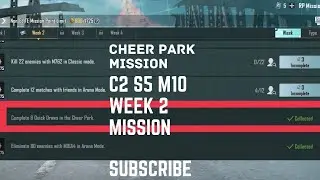 6 Quick Draws in the Cheer park M10 Week 2 mission Complete Explain BD