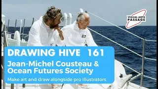 Drawing Hive, ep. 161 Jean-Michel Cousteau & Ocean Futures Society