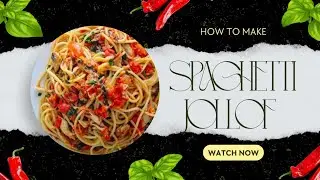 How to Make Delicious Spaghetti Jolof | Easy & Authentic Nigerian Spaghetti Recipe