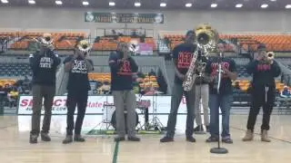 Hot gumbo brass band