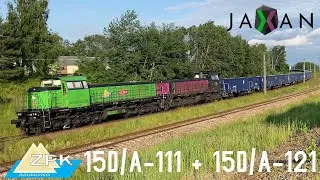 [ZPK/JAXAN] NEWAG 15D/A-111+15D/A-121 - do trzech razy sztuka ... [4K]