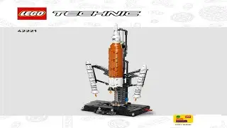 ⚙ Инструкции LEGO ⚙ Technic ⚙ 42221 ⚙ Ракета космического корабля NASA Artemis ⚙