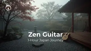 Japanese Zen Guitar 🇯🇵 | 1-Hour Meditative Journey &bull; Focus, Sleep & Mindfulness Music