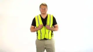 Lightweight Reflective Safety Vest Lime