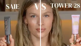 Tower 28 VS Saie??? This SHOCKED me! Which one is better? Full Face Comparison