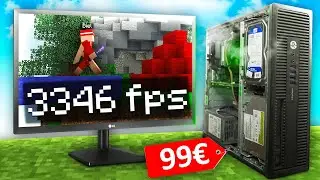 Peguei 3000 FPS com PC GAMER de 100 EUROS