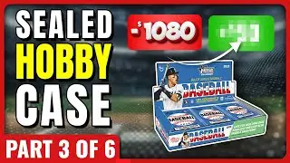 ORANGE & BLACK!🚨 FULL CASE PROFIT CHALLENGE🚨 2025 TOPPS HERITAGE HIGH NUMBER HOBBY CASE PART 3 OF 6