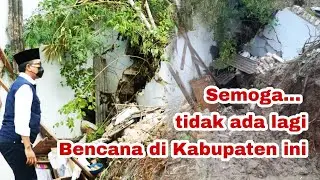 Bupati Pamekasan Pantau Langsung Bencana Longsor di Kecamatan Pasean