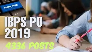 IBPS PO Online Form 2019 | How to Fill IBPS PO Online Application Form | IBPS PO Form Fill Up 2019