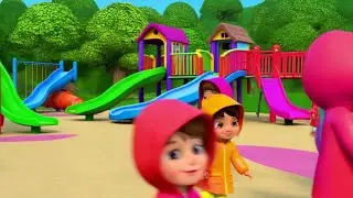 Jump in Puddles! | Rainy Day Rhyme for Toddlers | Fun Animated Song for Kids 🌧️🎵