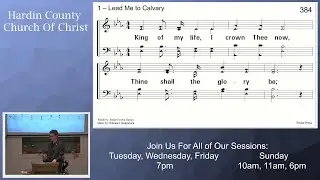 Lead me to Calvary congregational singing