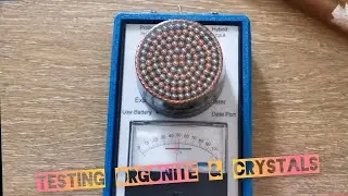 Testing Orgonite with the LM4 Experimental Life Energy Meter + Explanation and does it make sense?