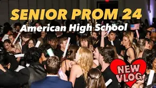 Senior Prom American High School 🇺🇸 | Prom Dance | New Vlog
