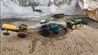 top most creative diy tractor | mudding pulling by johndeer and indofarm tractor | johndeer 5310 | 