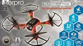 Testing the flying fox drone by Aerpro