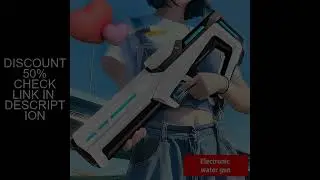 Automatically Water High Pressure Electric Water Gun Toy Kids Summer Outdoor Pool Fight Games Childr