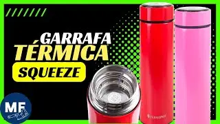 Squeeze T&eacute;rmico Termopro, Garrafa T&eacute;rmica Squeeze Termopro