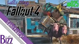 Building up Sanctuary! #025 Let's Play Fallout 4 Blind