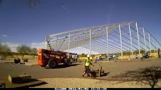 WMPO Birds Nest Structure Installation