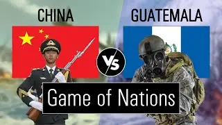China vs Guatemala Military power comparison