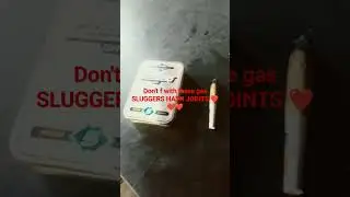 FIRST TIME TRYING THESES #sluggers mini hash joints SLUGGERS 5 MINI HASH JOINTS ONLY SMOKED HALF 🔥😵🔥