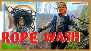Rope wash - how you can clean your climbing rope