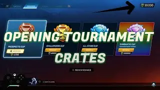 OPENING TOURNAMENT CRATES AGAIN! | ROCKET LEAGUE CRATE OPENING