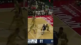 James Lebron забивает 2 очка. Матч AUSTRALIA- USA