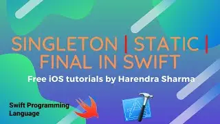 Learn singleton class and use of static and final keywords