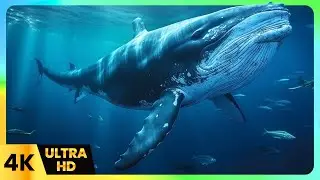 Relaxing 4K Underwater World - Rejuvenate with Vibrant Marine Life | 4K Ocean