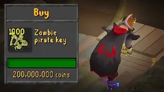 Добыча из 1000 ключей зомби-пирата (Новый сундук в дикой природе) &mdash; OSRS
