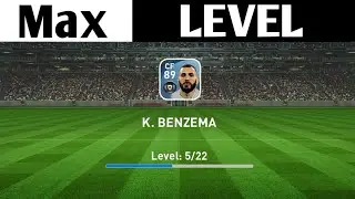 k. benzema max level, max rating pes 2021 CF
