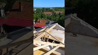 Construcție acoperis #constructii #acoperis #tiktok #roof #housebuilding