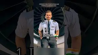 TOP5 MOST BEAUTIFUL PILOT 👨&zwj;✈️😍UNIFORMS IN WORLD #top5 #viral #shorts #trending #pilot #uniform #rj