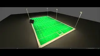 Rugby Pitch Lighting Design Video GLOLED Department #gloled #ledmanufacturer #led